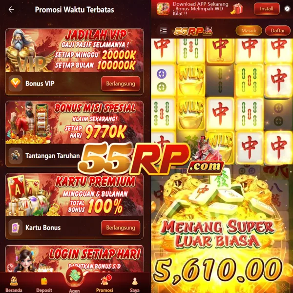 55RP Slot Anti Rungkad Indonesia
