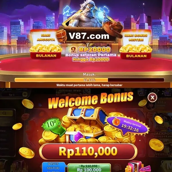 V87 Bonus Member Baru 100%